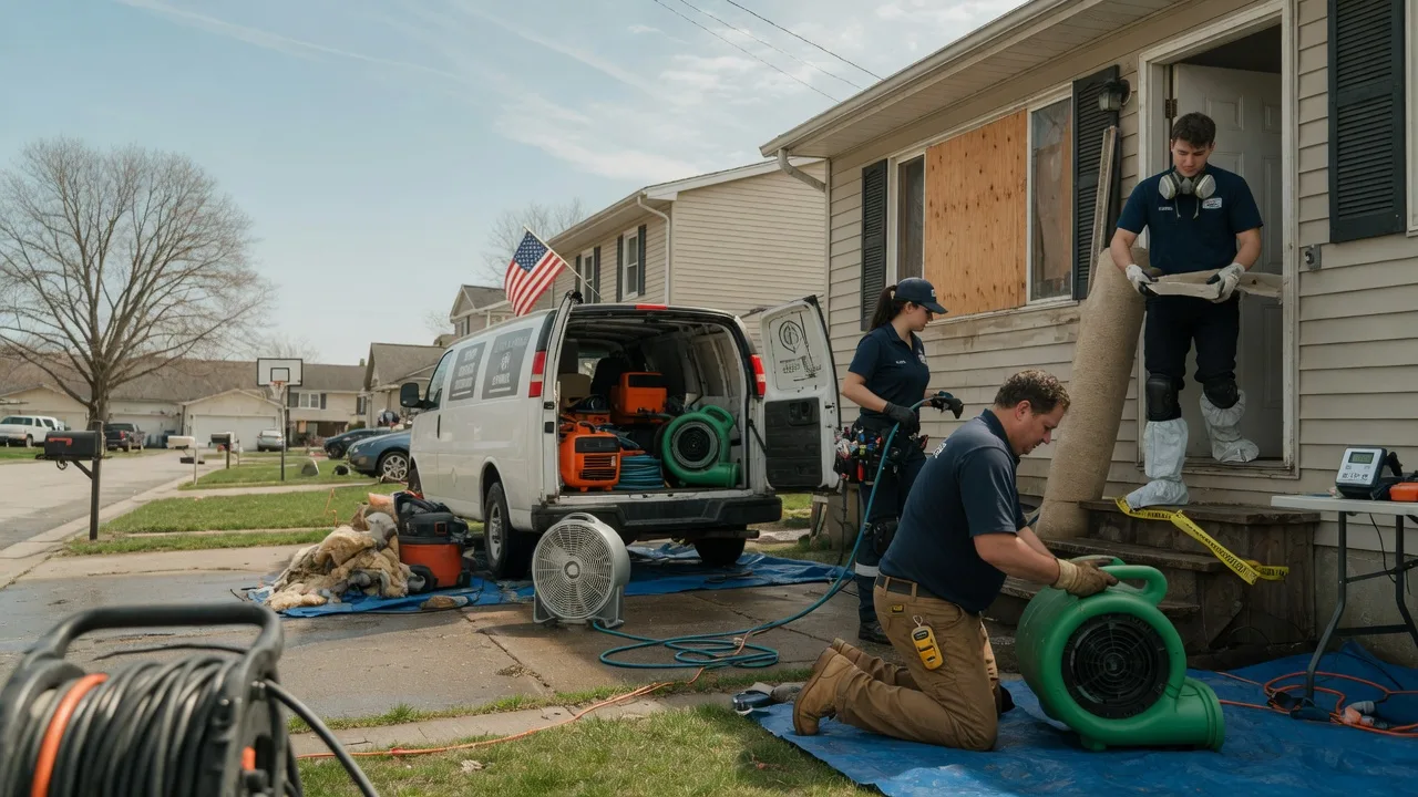 Water Damage Restoration in Winston Salem, NC near me